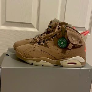 Jordan 6 retro Travis Scott British khakis